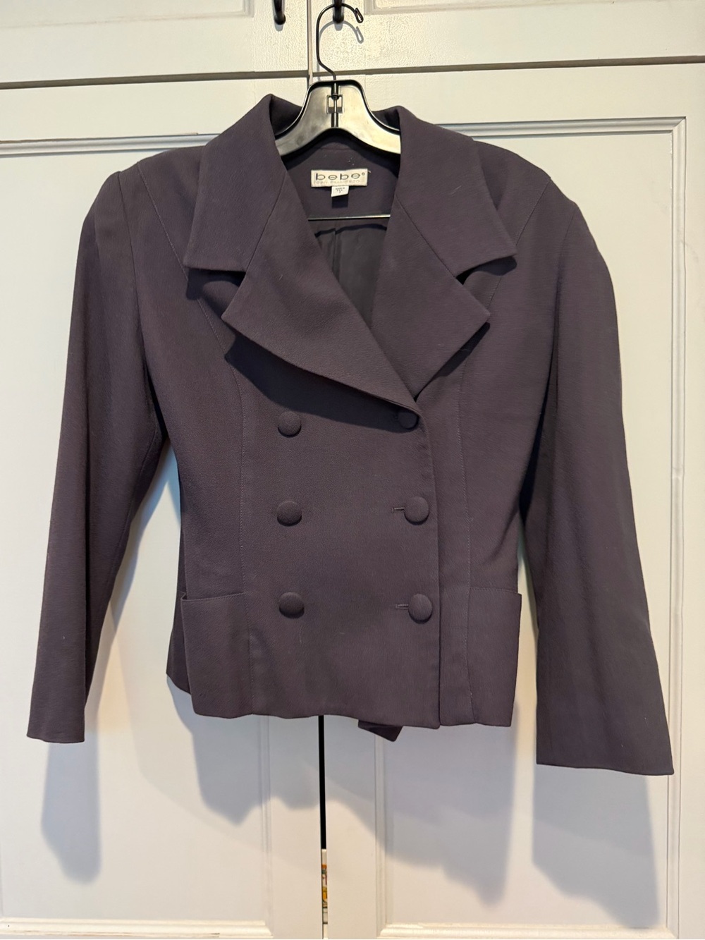 bebe Double-Breasted Women's Jacket